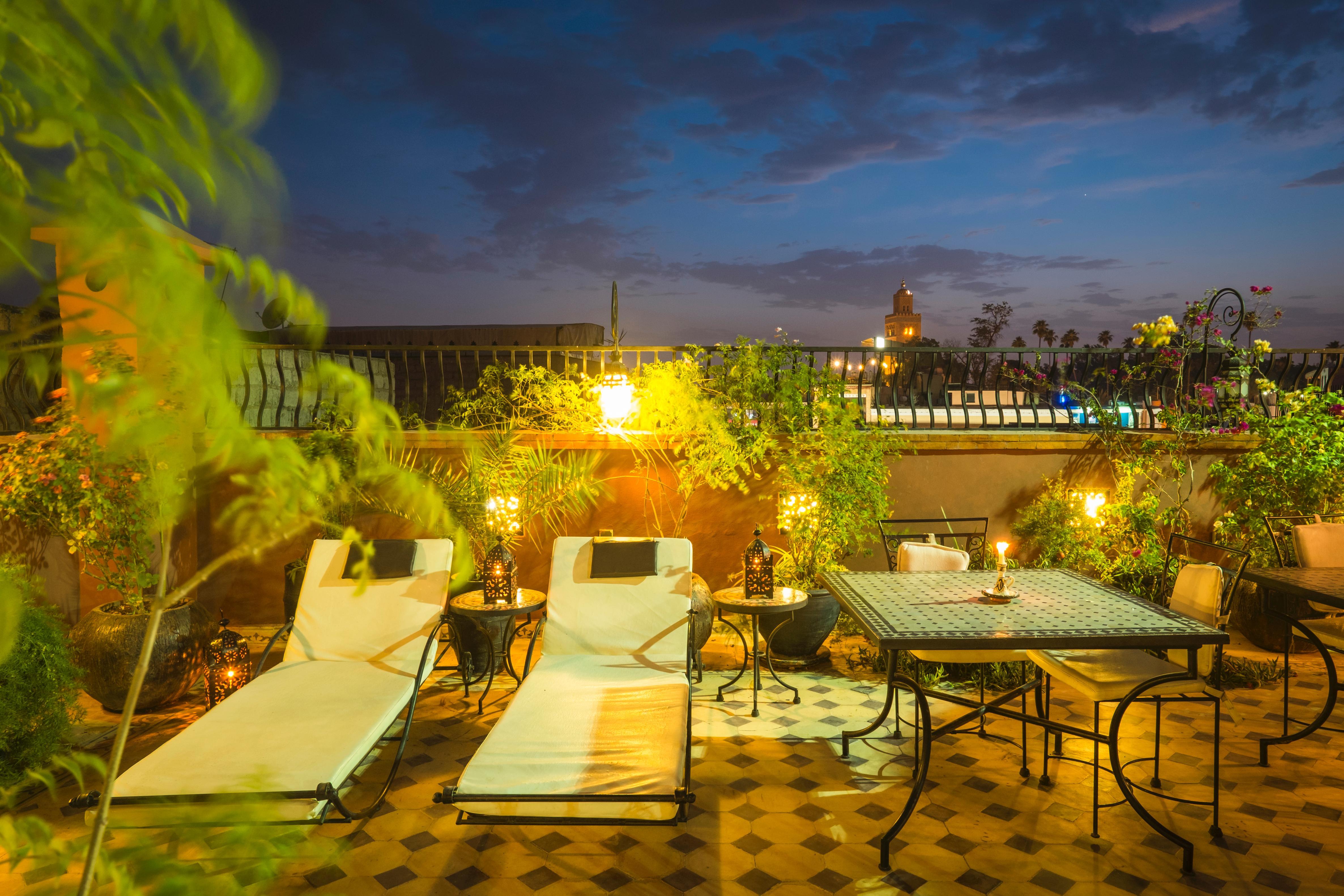 Riad Hamdane Et Spa Marrakesh Restaurant photo